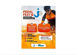 Aparecida do Taboado recebe Pedal Fest da JFM com passeio ciclístico para toda a família