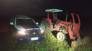 Em Paranaíba, Polícia Militar recupera trator furtado na região do Distrito São João do Aporé