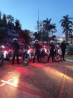 OUÇA: PM de Sidrolândia recebe motocicletas para patrulhamento