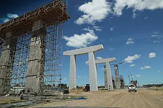 Deputados representam Poder Legislativo em vistoria à Ponte Bioceânica