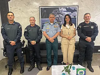 Gianni Nogueira visita Batalhão da PM Rural e reforça importância da corporação