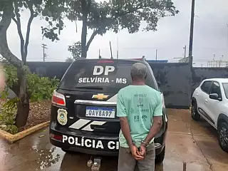 Polícia Civil prende idoso investigado por abuso contra enteadas em Selvíria