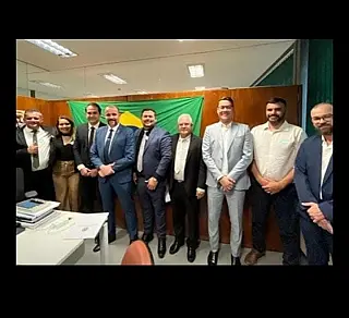 Prefeito de Inocência cumpre agenda em Brasília