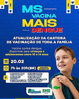 Vacinação contra a Dengue: Atualize sua carteira e proteja sua família