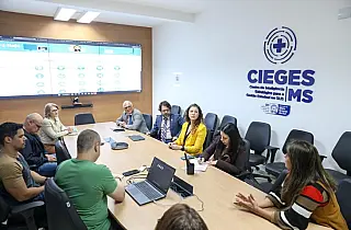 Saúde Digital de MS desperta interesse da OPAS e fortalece cooperação internacional