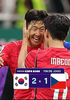 Coreia do Sul estreia com vitória e conquista primeiros pontos na Copa do Mundo