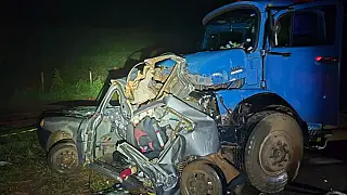 Quatro morrem em grave acidente após aquaplanagem na MS-306 em Cassilândia