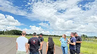 Produtora do Guns N' Roses realiza vistoria técnica para show em Campo Grande