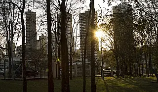 Semana começa com tempo firme e temperaturas amenas