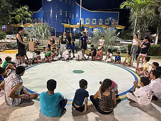 14º encontro e batizado de capoeira em Aparecida do Taboado