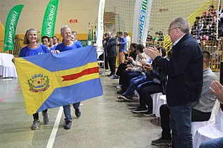 Ivinhema participa dos jogos da melhor idade da Fundesporte