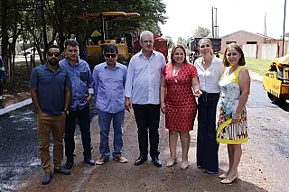 Resende confere investimentos que viabilizou e prefeita exalta parceria