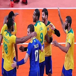 Seleção brasileira de vôlei masculino perde para Comitê Russo e vai disputar o bronze