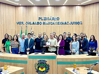 Câmara homenageia empresários, comerciantes e professora em última sessão do semestre