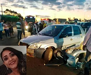 DEODÁPOLIS: Jovem morre após colisão de carro e moto