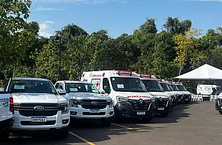 Mato Grosso do Sul amplia frota da saúde e reforça transporte e vigilância em 2025