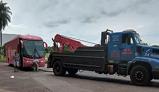 Fiscalização apreende ônibus que realizava viagens clandestinas em MS
