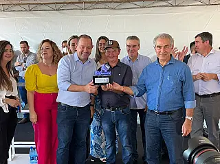 Com a presença do governador, Sanesul entrega novos investimentos em Coronel Sapucaia