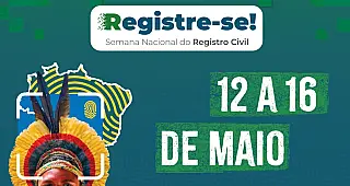 Começa nesta segunda-feira a campanha Registre-se 2025