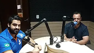 Rogério de Menezes e Felipe Feitosa entrevistados no jornal Ronda da Cidade desta quinta-feira (19/0
