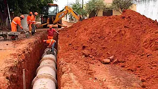 Sanesul alerta para riscos de ligação irregular à rede de esgoto em Inocência