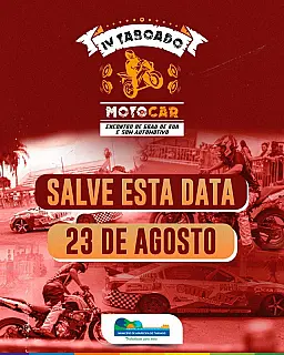 IV Taboado Motocar será realizado no dia 23 de agosto