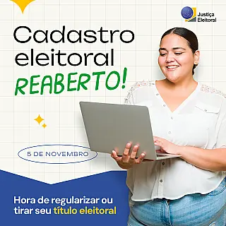 Aparecida do Taboado  Justiça Eleitoral reabre o cadastro eleitoral nesta terça-feira (5)