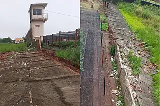Queda de muro de presídio acende alerta de segurança na fronteira com o Paraguai