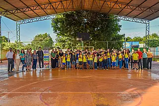 Volta às aulas marca início do ano letivo na rede municipal de Selvíria