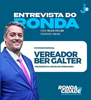 Entrevista com o presidente da câmara Ber Galter no "Ronda da Cidade" nesta quarta-feira