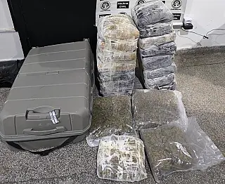 Mulher é presa com quase 20 kg de maconha em ônibus de Inocência