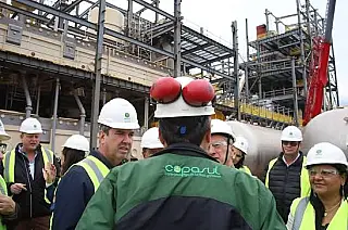Riedel visita obra da Copasul e destaca confiança para investir no Estado