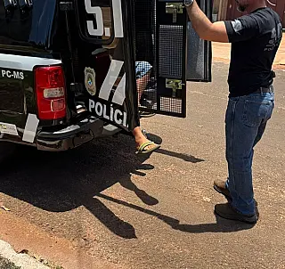 Homem é preso após esfaquear mulher em Ivinhema