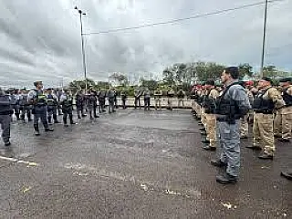 13º BPM realiza Operação SULMaSSP na divisa de MS com SP