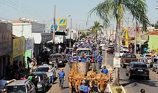 Cavalgada da 56ª Festa do Peão de Aparecida do Taboado será realizada no dia 27 de abril