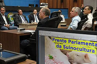 Frente Parlamentar da Suinocultura dá posse a mais de 50 integrantes