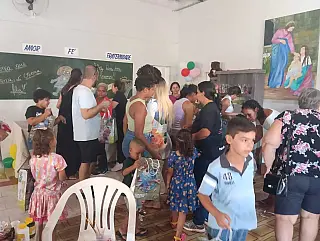 Centro Espírita Joana D'Arc promove evento em celebração ao Dia das Crianças