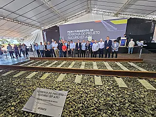 Inocência receberá primeira ferrovia shortline do Brasil para escoar celulose