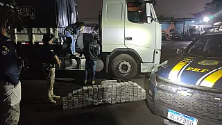 PRF e DENAR apreendem 168 Kg de cocaína em Sidrolândia (MS)
