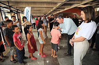 Caixa Encantada arrecada 45 mil brinquedos que serão distribuídos para crianças em 300 instituições