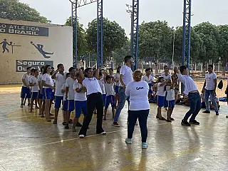 Instituto Dom Afonso  inicia celebrações do Dia das Crianças com  muitas brincadeiras