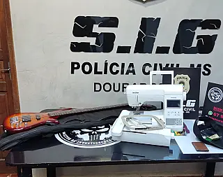 Homem é preso suspeito de série de furtos em Rio Brilhante