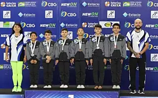 Equipe de MS alcança o primeiro lugar no Torneio Nacional de Ginástica Artística