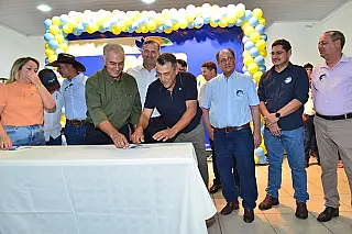 Reinaldo Azambuja e Zé Teixeira fortalecem PSDB local