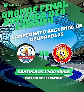 Campeonato Amador de Deodápolis MS: Grandes Emoções Final no Domingo