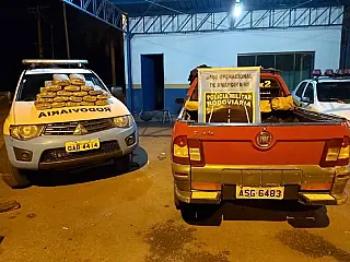 Polícia Militar Rodoviária localiza 10 kg de skank em veículo que seguia para o Paraná
