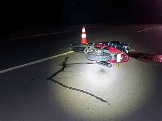 Jovem morre após acidente de moto em Selvíria