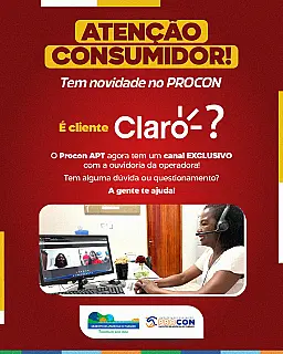 Procon de Aparecida do Taboado e claro firmam parceria para melhorar atendimento ao consumidor