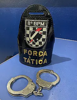 Polícia Militar prende homem por Tentativa de Homicídio, Disparo e Porte Ilegal de Arma de Fogo
