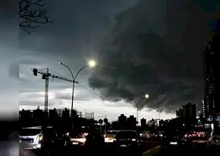 'Perigo': Defesa Civil emite alerta laranja e 54 cidades de MS estão sob rota de temporal